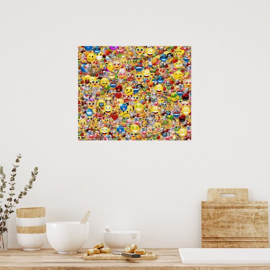 emoji poster (Keuken)