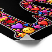 Emoji-poster Poster (Hoek)