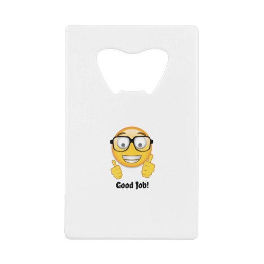 Emoji Products Creditkaart Flessenopener (Voorkant)