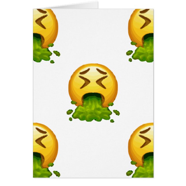 emoji puking (Voorkant)