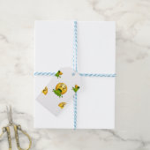 emoji puking cadeaulabel (Met Touw)