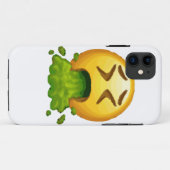emoji puking Case-Mate iPhone case (Achterkant (horizontaal))