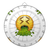 emoji puking dartbord (Voorkant)