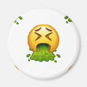 emoji puking magneet (Voorkant)