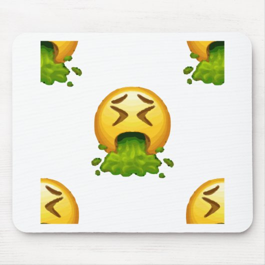 emoji puking muismat (Voorkant)