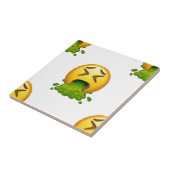 emoji puking tegeltje (Zijkant)