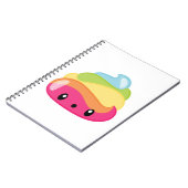 Emoji Rainbow Poop! Notitieboek (Linkerzijde)