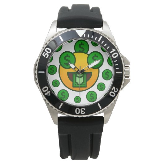 Emoji Razernij Horloge (Voorkant)