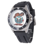 Emoji Razernij Horloge (Gekanteld)