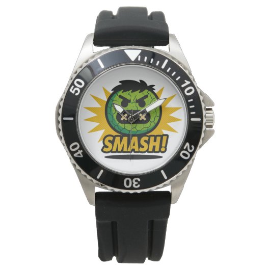 Emoji Razernij Horloge (Voorkant)