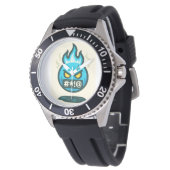 Emoji Razernij Horloge (Gekanteld)