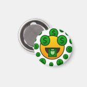 Emoji Razernij Magneet (Voorkant / Achterkant)