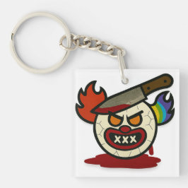 Emoji Razernij Sleutelhanger