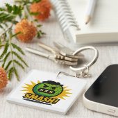 Emoji Razernij Sleutelhanger (Voorkant Rechts)