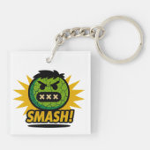 Emoji Razernij Sleutelhanger (Achterkant)