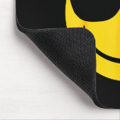 Emoji Retro Sungles Yellow Smile Face Muismat (Hoek)