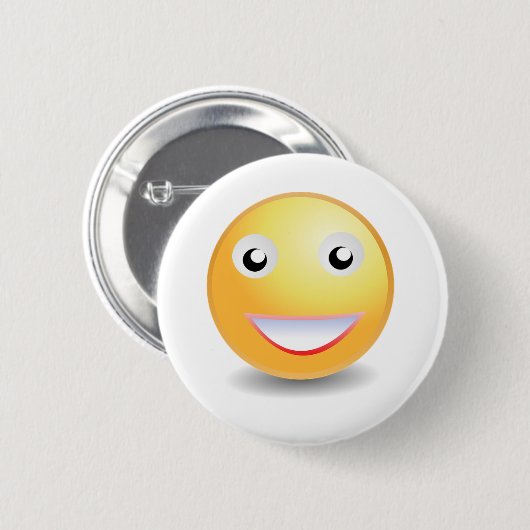 Emoji! Ronde Button 5,7 Cm (Voorkant /achterkant)
