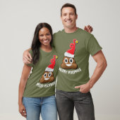 Emoji Santa poop Ugly KerstSweater T-shirt (Unisex)