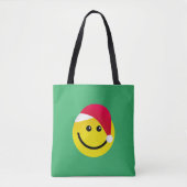 Emoji Santa Tote Bag (Voorkant)