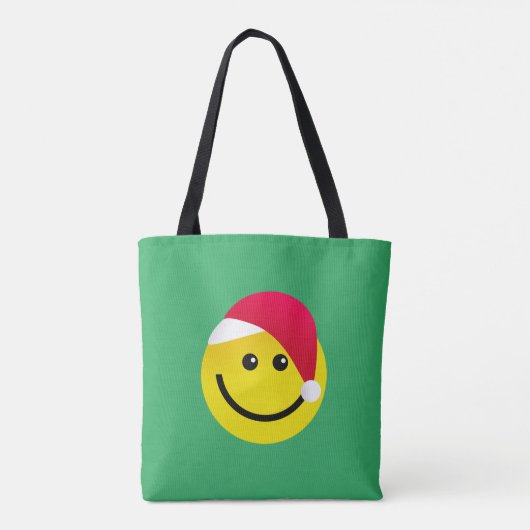 Emoji Santa Tote Bag (Achterkant)