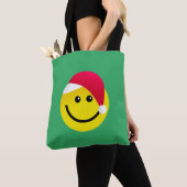 Emoji Santa Tote Bag (Dichtbij)