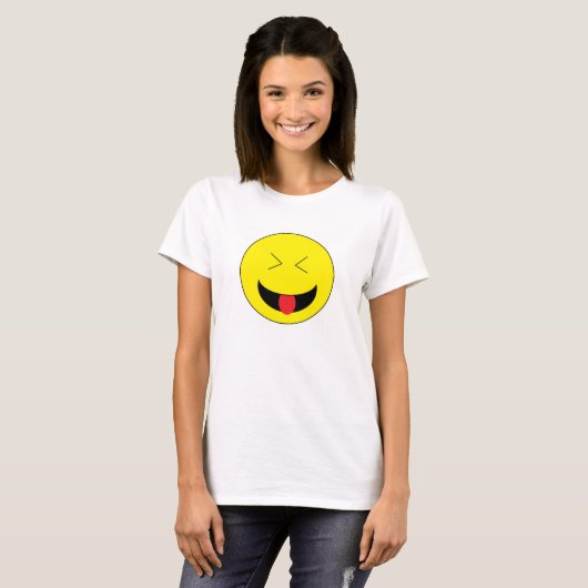 Emoji Shirt voor vrouwen (Voorkant volledig)