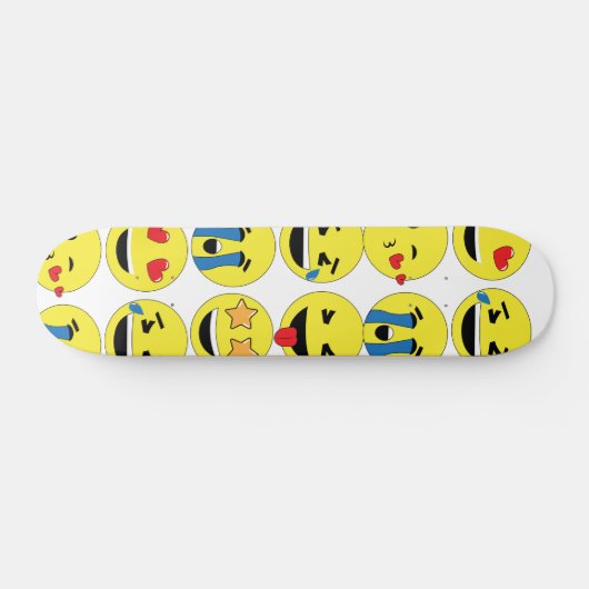 emoji-skateboard persoonlijk skateboard (Horizontaal)