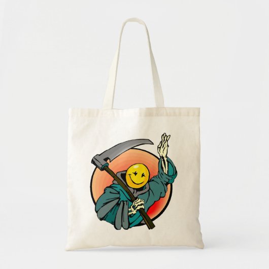 Emoji Smile Reaper Tote Bag (Voorkant)