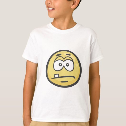 Emoji: Snaggle Tooth T-shirt (Voorkant)