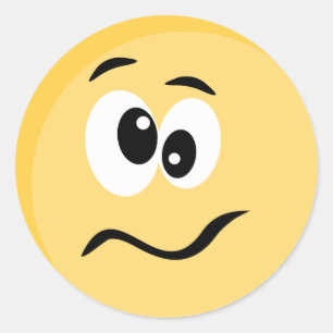 Emoji Sticker met Happy Face