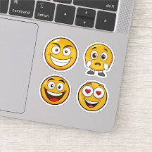 Emoji-sticker set