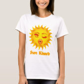 Emoji Sun Kust T-shirt (Voorkant)