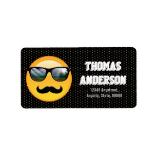 Emoji Super Shady ID230 Etiket
