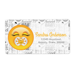 Emoji Sweet Baby ID231 Etiket