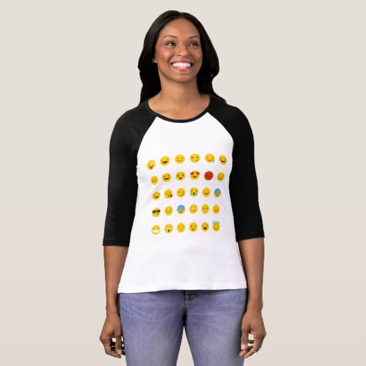 emoji t-shirt (Voorkant volledig)