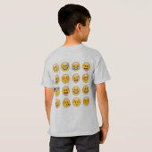 emoji t-shirt (Achterkant volledig)