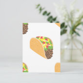 emoji taco briefkaart (Staand voorkant)