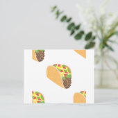emoji taco briefkaart (Staand voorkant)
