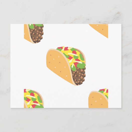emoji taco briefkaart (Voorkant)