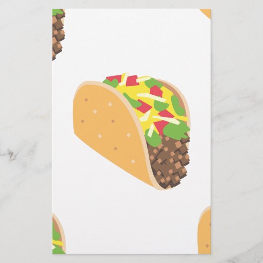 emoji taco briefpapier (Voorkant)