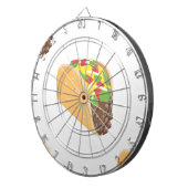 emoji taco dartbord (Voorkant Rechts)