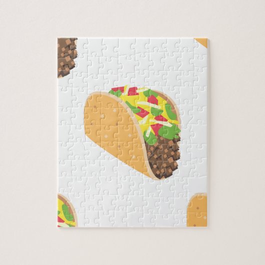 emoji taco legpuzzel (Verticaal)