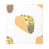 emoji taco notitieblok (Voorkant)