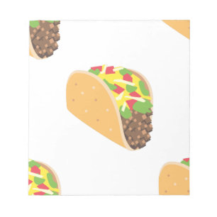 emoji taco notitieblok
