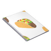 emoji taco notitieboek (Rechterzijde)