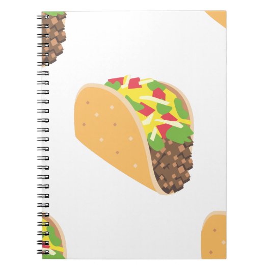 emoji taco notitieboek (Voorkant)