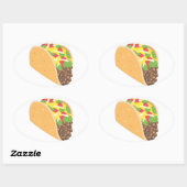 emoji taco ovale sticker (Vel)