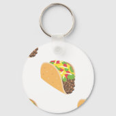 emoji taco sleutelhanger (Voorkant)