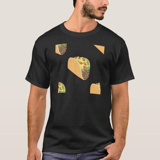 emoji taco t-shirt (Voorkant)