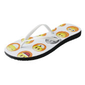 Emoji teenslippers Sandalen Schoenen (Schuin)
